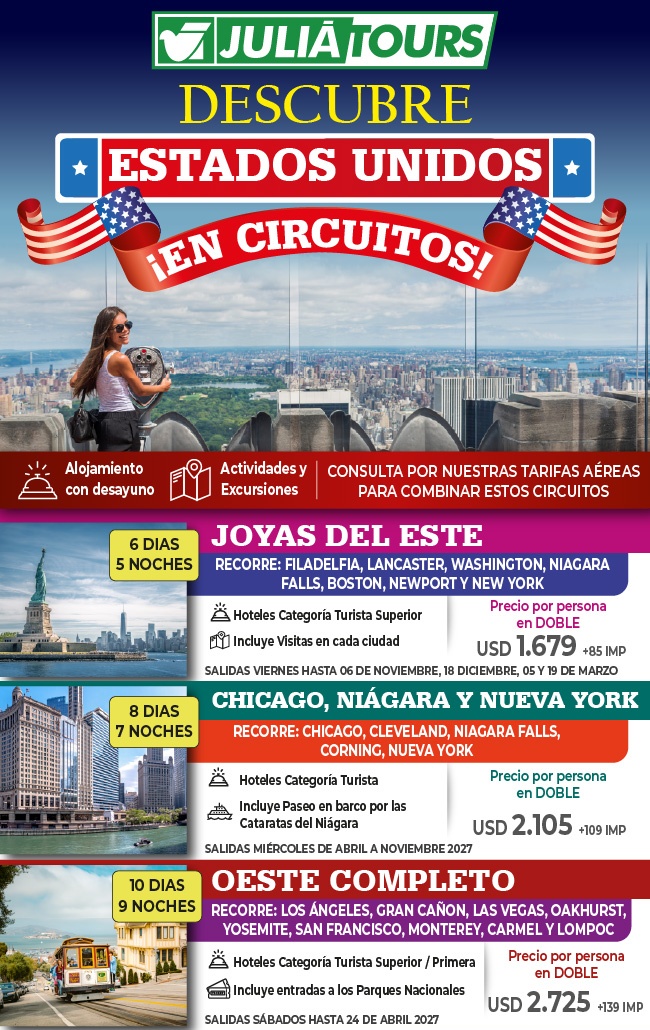 Descubre Estados Unidos En Circuitos