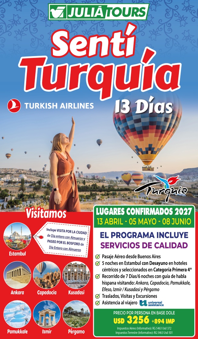 Senti Turquia 2027 Salidas Confirmadas Con Turkish Airlines