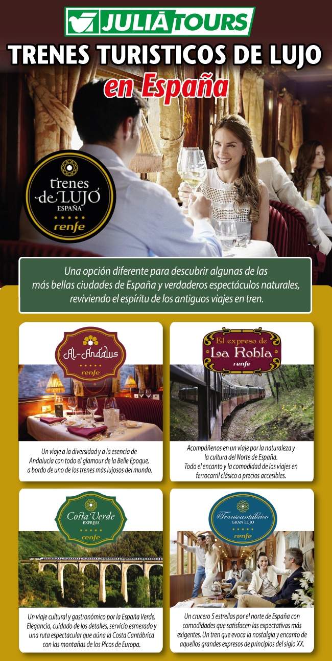 Trenes Turisticos De Lujo En Espana