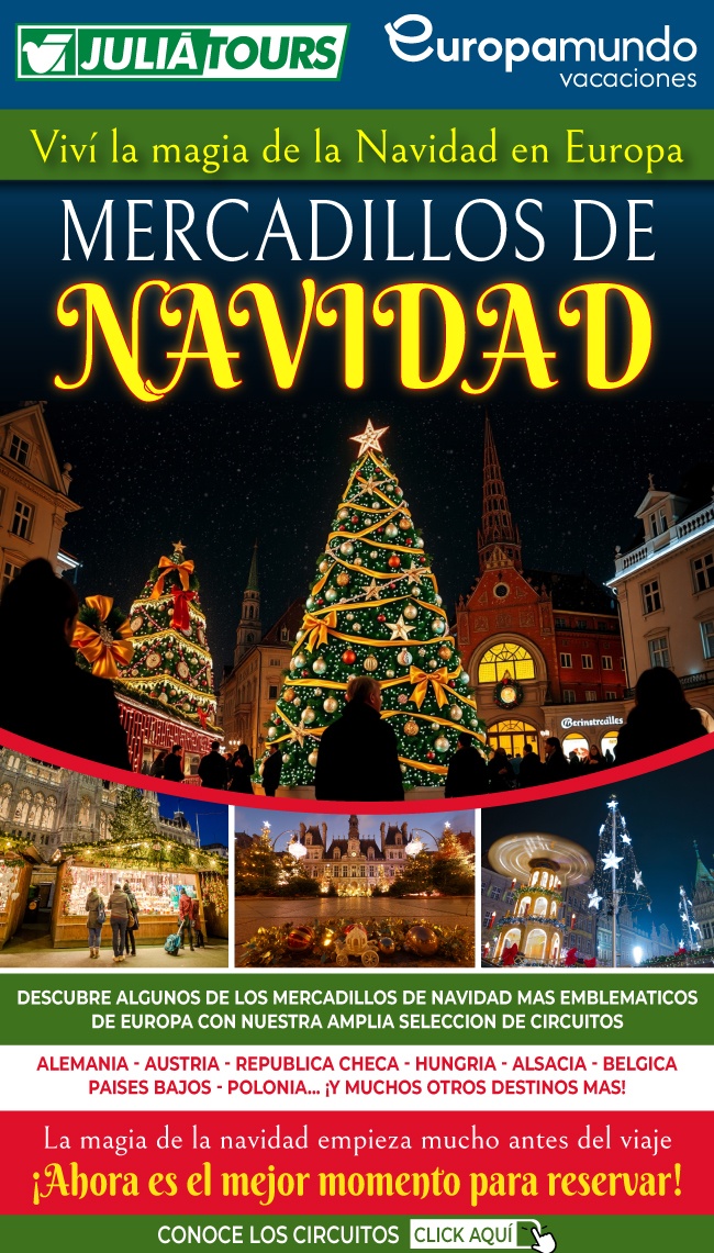 Vivi La Magia De La Navidad Con Europamundo Y Julia Circuitos De Merca
